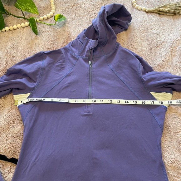 Lululemon purple running quarter zip sweater - Picture 10 of 11